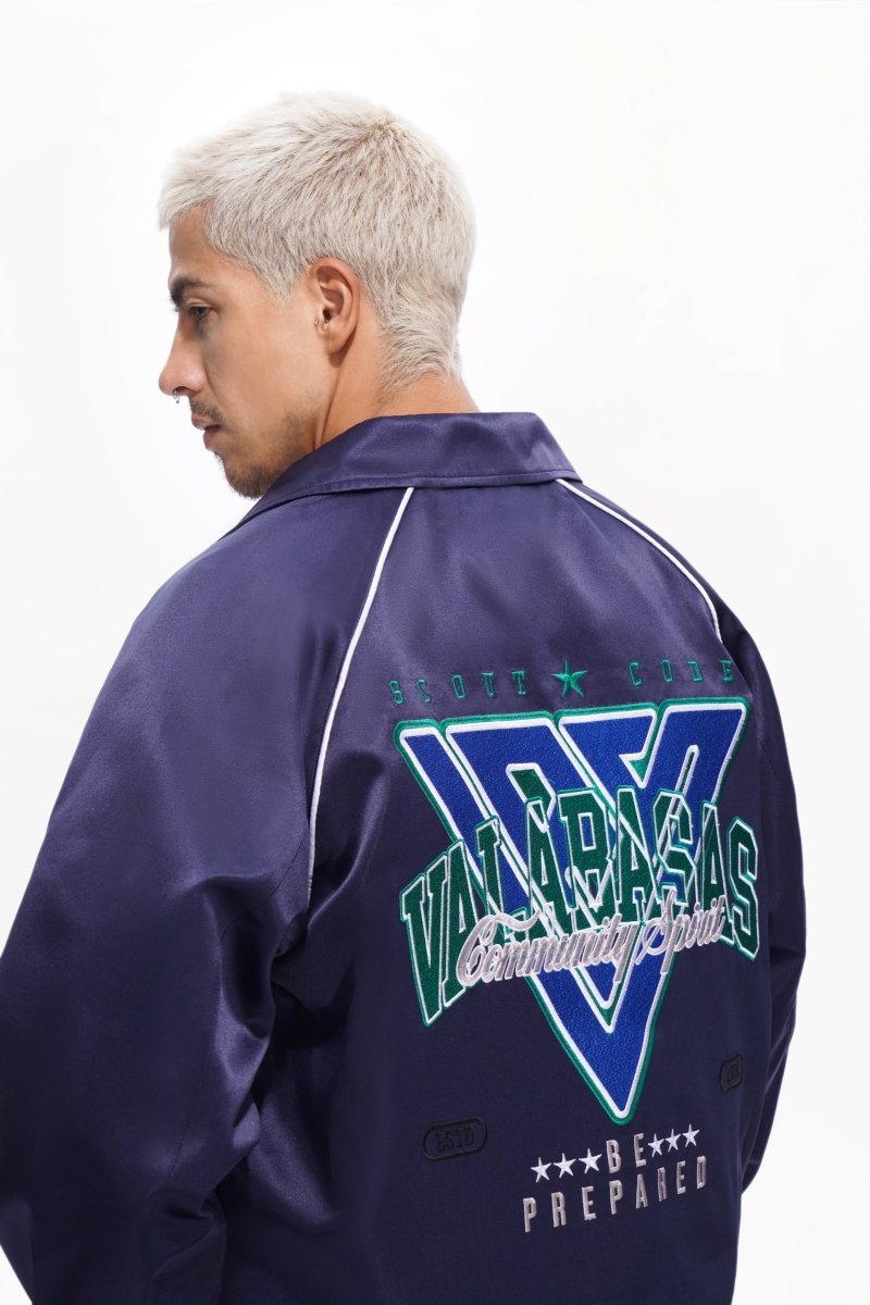 Exile Navy Jacket - Valabasas