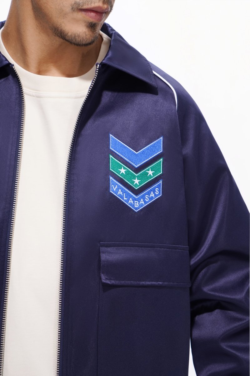 Exile Navy Jacket - Valabasas