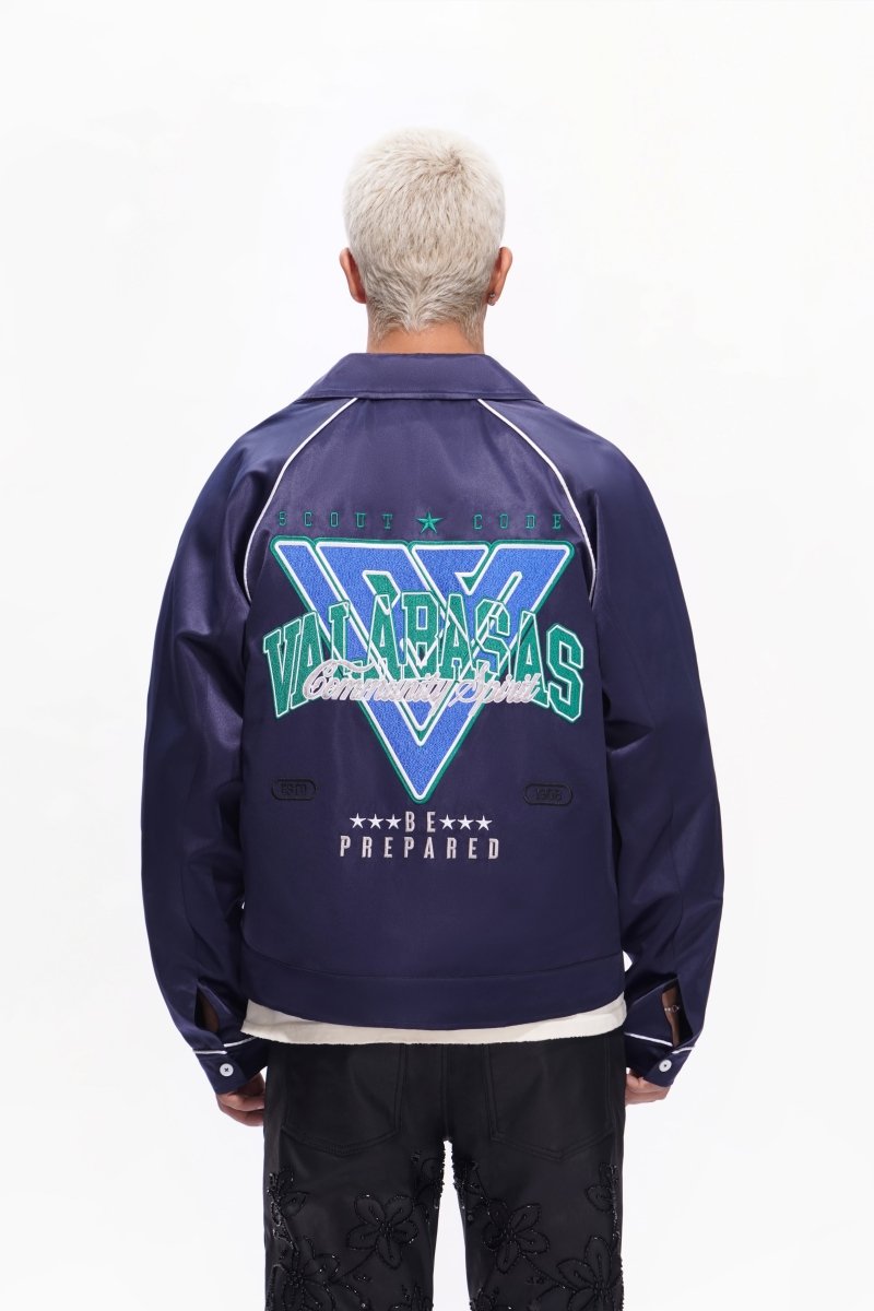 Exile Navy Jacket - Valabasas