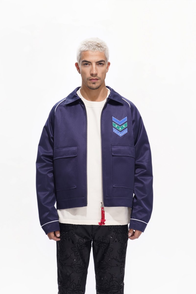 Exile Navy Jacket - Valabasas