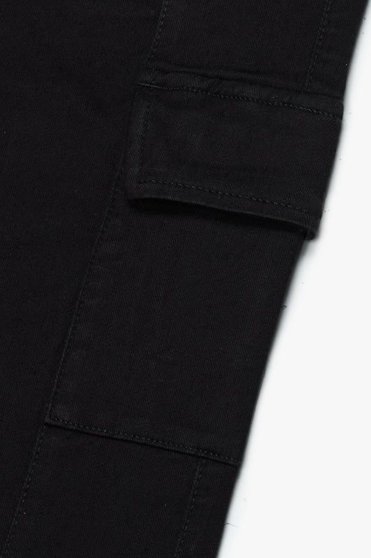 Fade Cargo Skinny Black - Valabasas