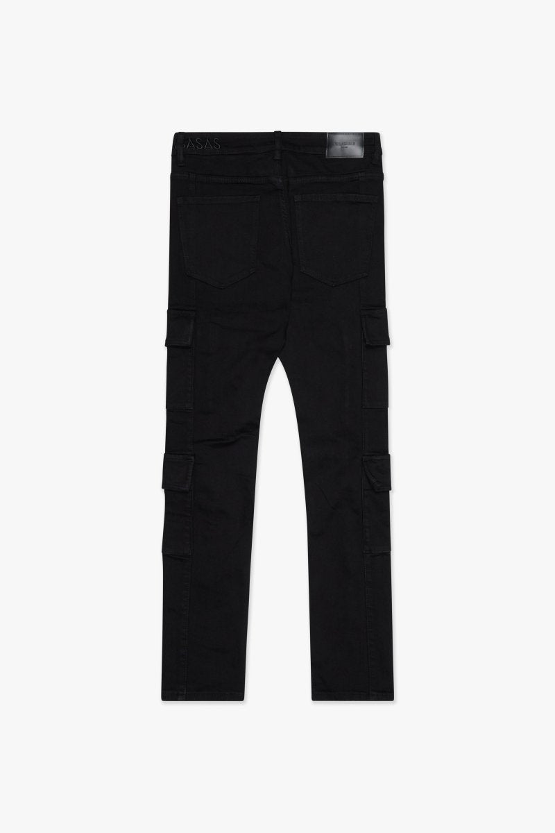 Fade Cargo Skinny Black - Valabasas