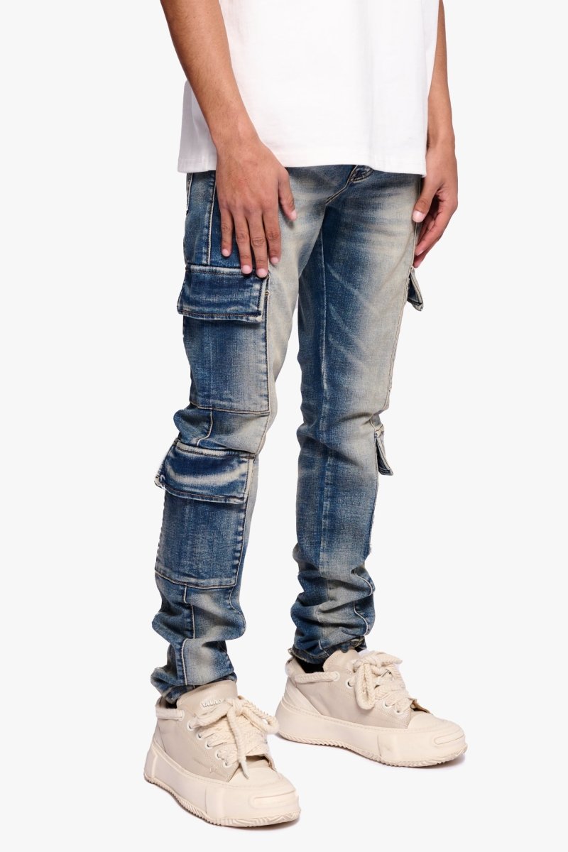 Fade Skinny Jean Blue Washed - Valabasas