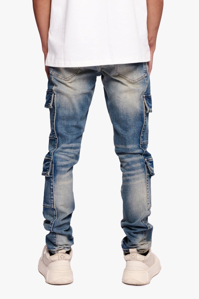 Fade Skinny Jean Blue Washed - Valabasas