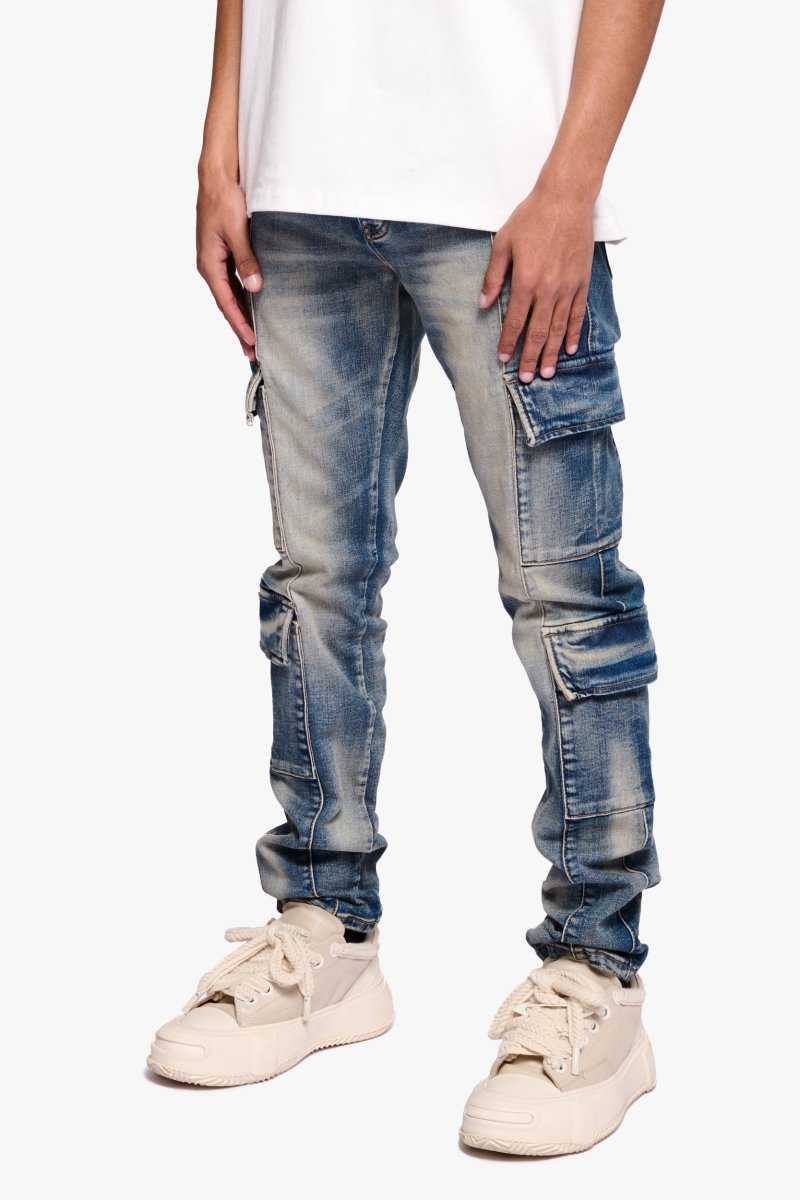 Fade Skinny Jean Blue Washed - Valabasas