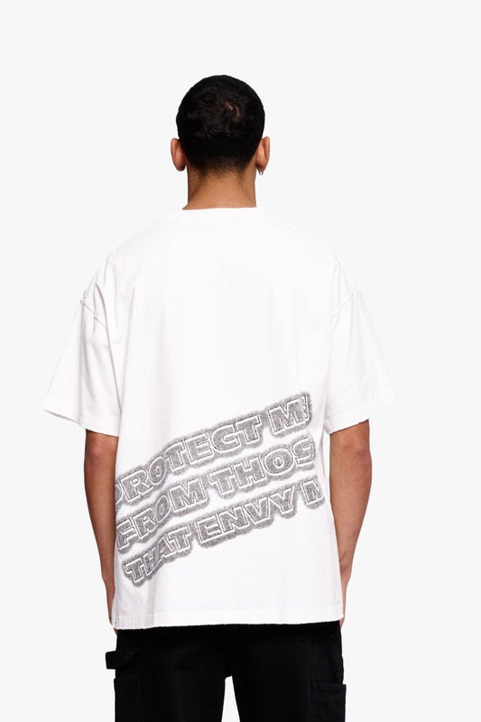 Fake Smiles Tee White - Valabasas