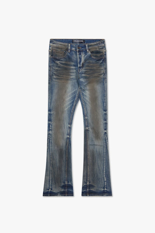 Fax Dirty Blue Washed Stacked - Valabasas