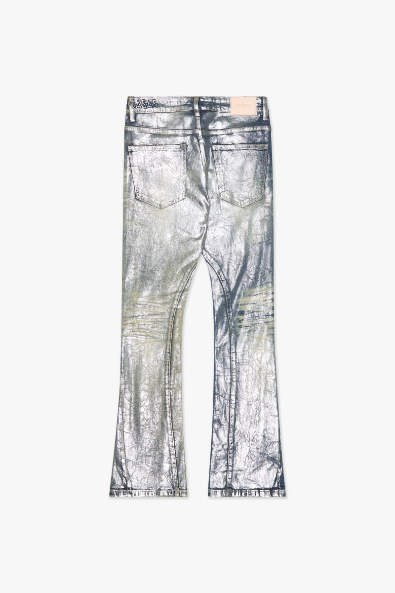 Fax Silver Waxed Stacked - Valabasas