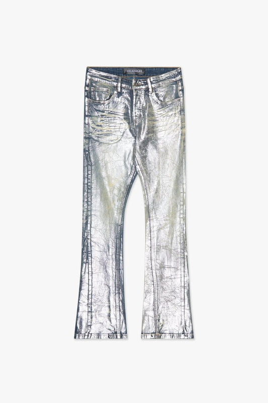 Fax Silver Waxed Stacked - Valabasas