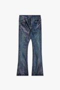 Fax Stacked Denim Dirty Indigo Waxed