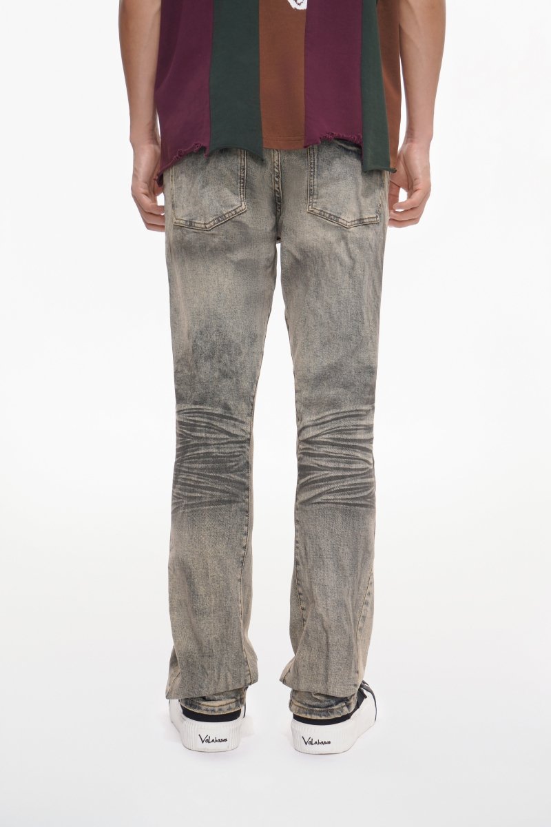 Fax Stacked Jeans Vintage Wash - Valabasas
