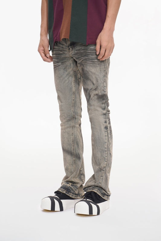 Fax Stacked Jeans Vintage Wash - Valabasas