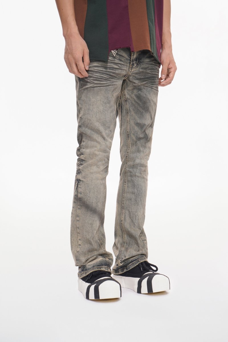 Fax Stacked Jeans Vintage Wash - Valabasas