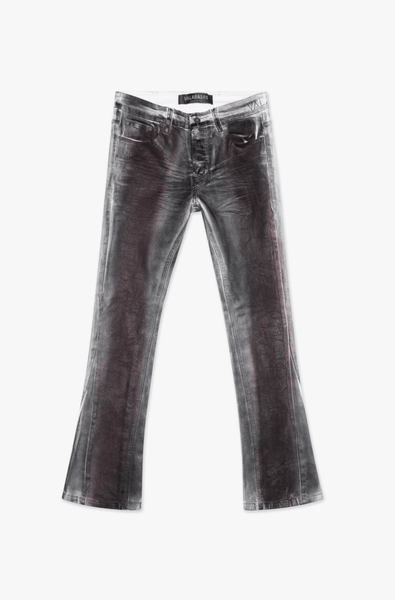 パンツ Y2K Archive Luster Silver Coated Denim fax-waxed-stacked パンツ Y2K Archive Luster Silver Coated Denim fax-waxed-stacked