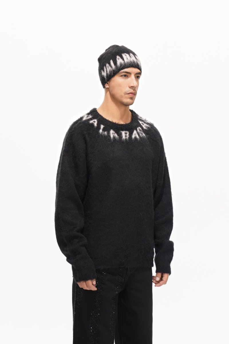 Felidae Black Crewneck - Valabasas