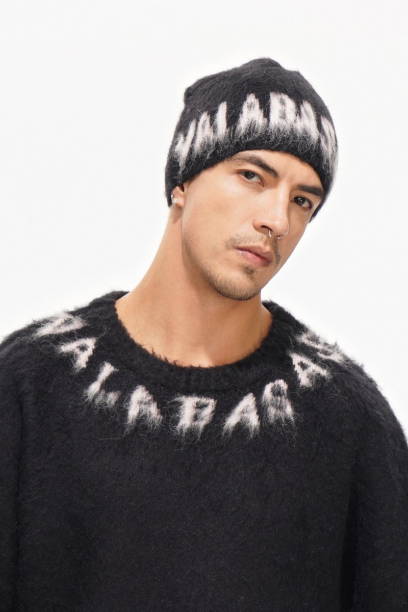 Felidae Black Crewneck - Valabasas