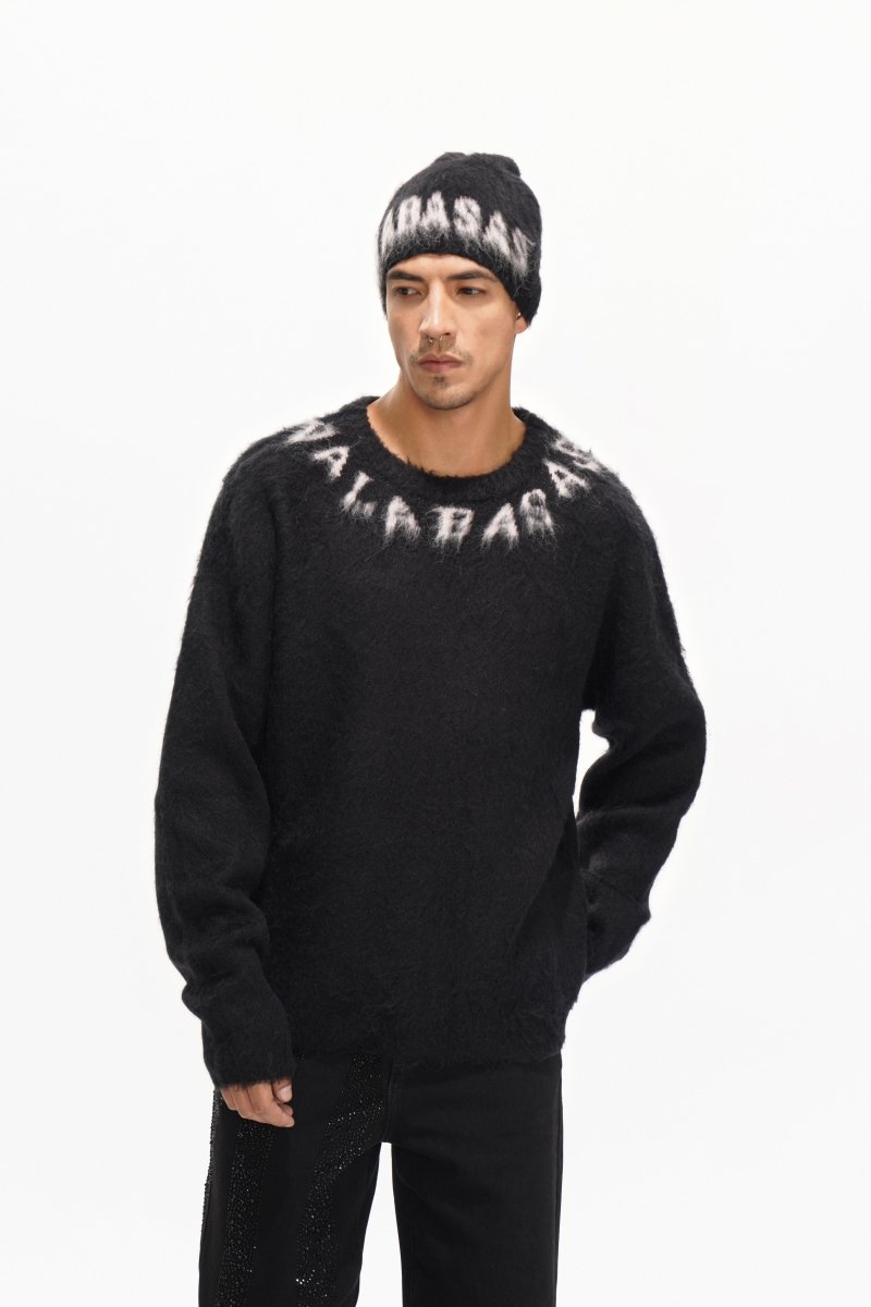 Felidae Black Crewneck - Valabasas