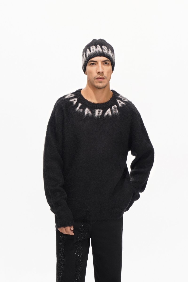 Felidae Black Crewneck - Valabasas