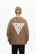 Felidae Brown Crewneck