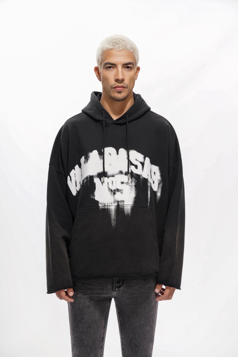 Fifth Vintage Black Hoodie - Valabasas