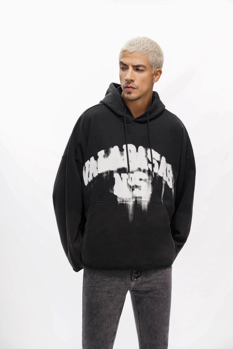 Fifth Vintage Black Hoodie - Valabasas