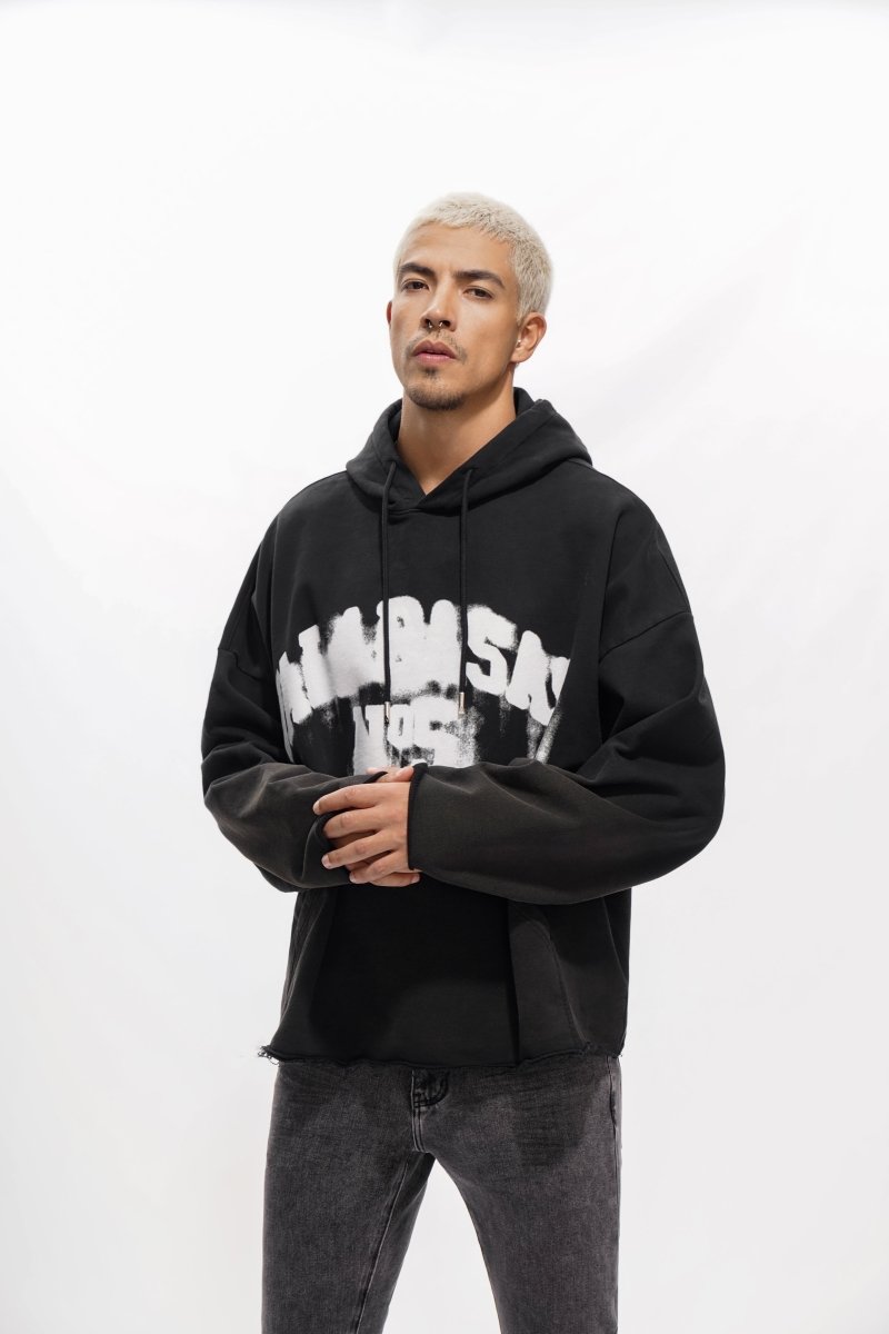 Fifth Vintage Black Hoodie - Valabasas