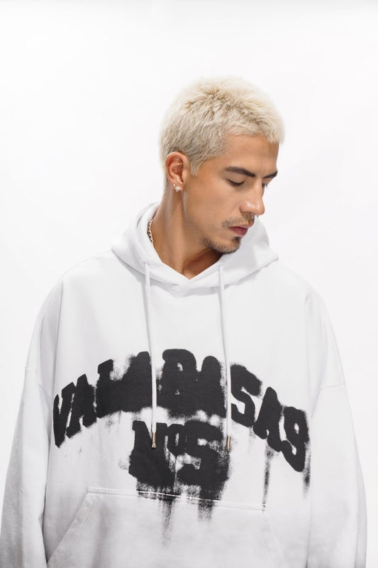 Fifth Vintage White Hoodie - Valabasas