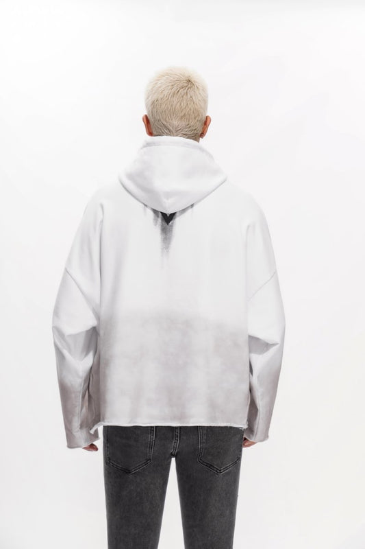 Fifth Vintage White Hoodie - Valabasas
