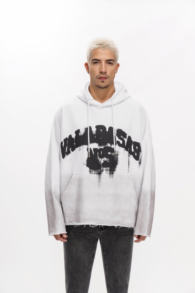 Fifth Vintage White Hoodie - Valabasas