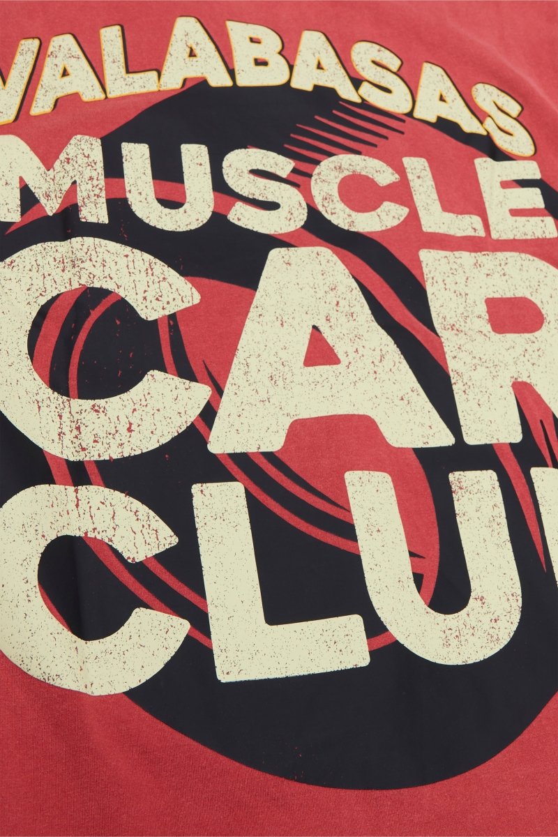 "FIREBIRD" TEE VINTAGE DATE RED - Valabasas