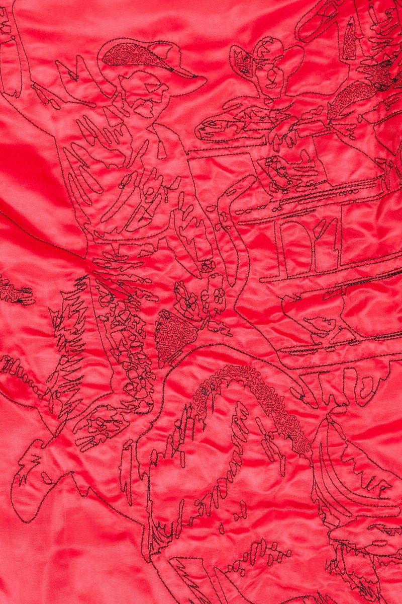 "FIRST CLASS" RED JACKET