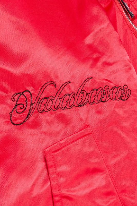 "FIRST CLASS" JACKET RED - Valabasas