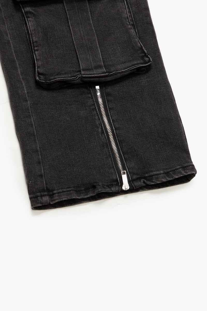 Flyes Baggy Jean Black Washed - Valabasas