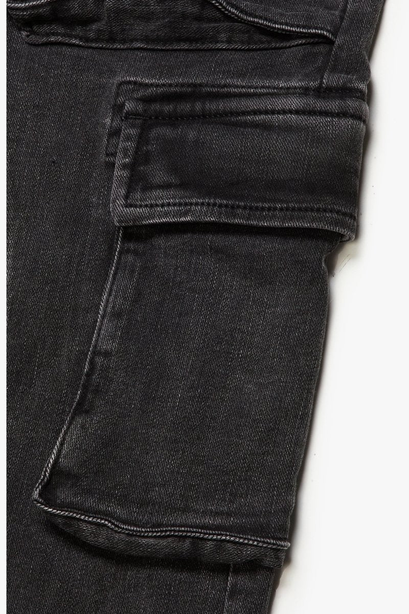 Flyes Baggy Jean Black Washed - Valabasas