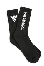 Footprint Socks Black