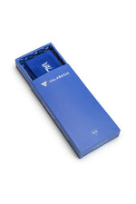 Footprint Socks Electric Blue