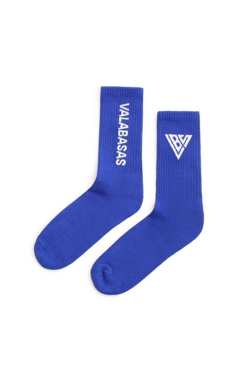 Footprint Socks Electric Blue - Valabasas