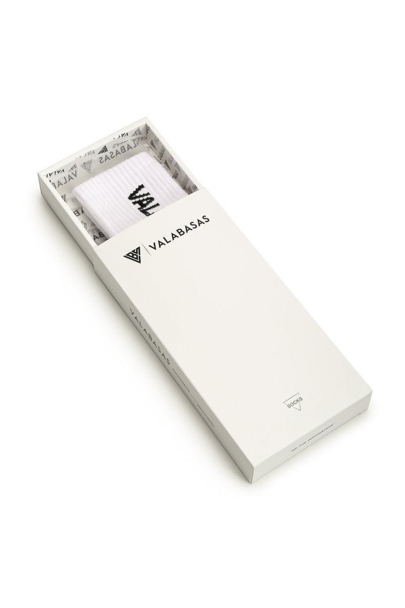 Footprint Socks White - Valabasas