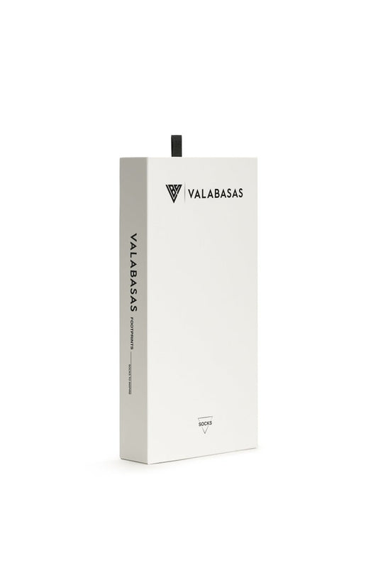 Footprint Socks White - Valabasas