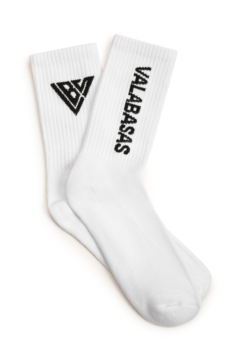 Footprint Socks White - Valabasas