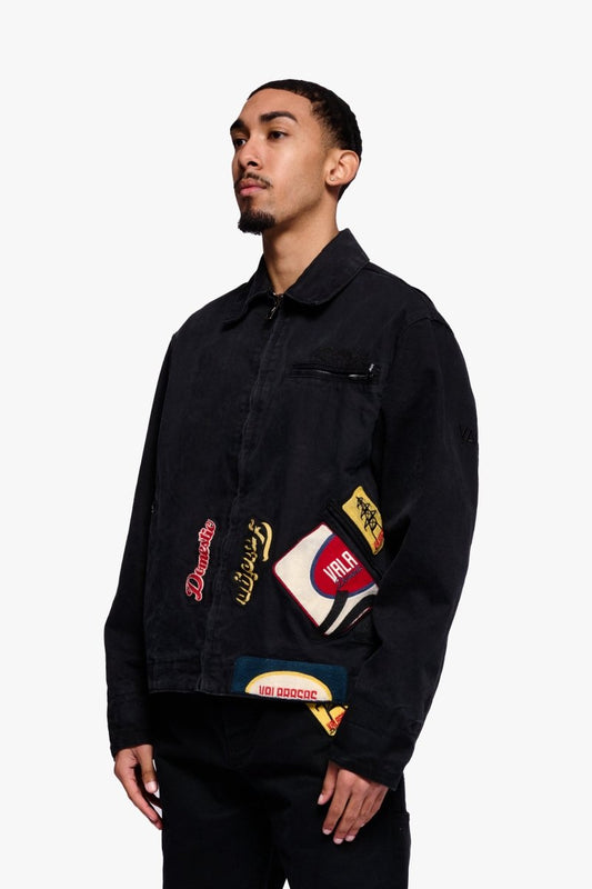 Foreign Black Workwear Jacket - Valabasas