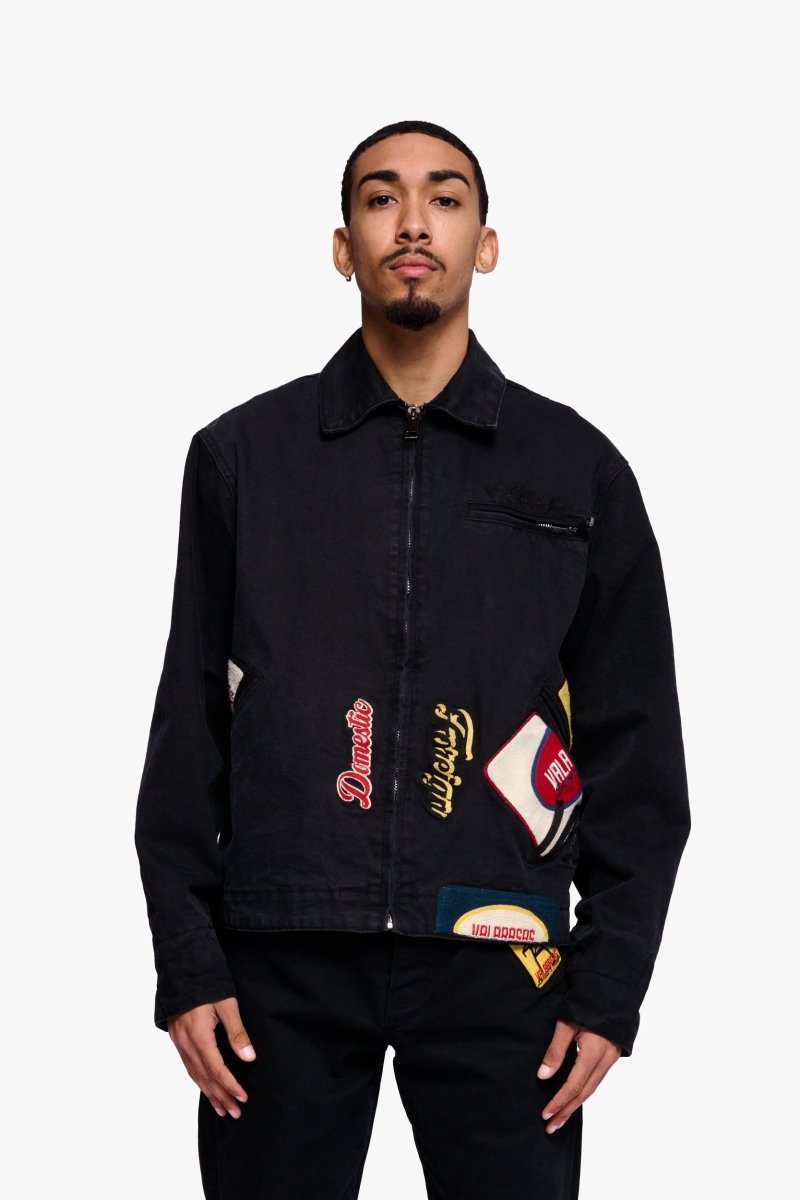 Foreign Black Workwear Jacket - Valabasas