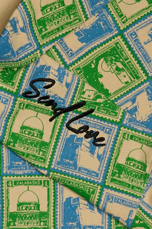 Freedom Button Down Green - Valabasas