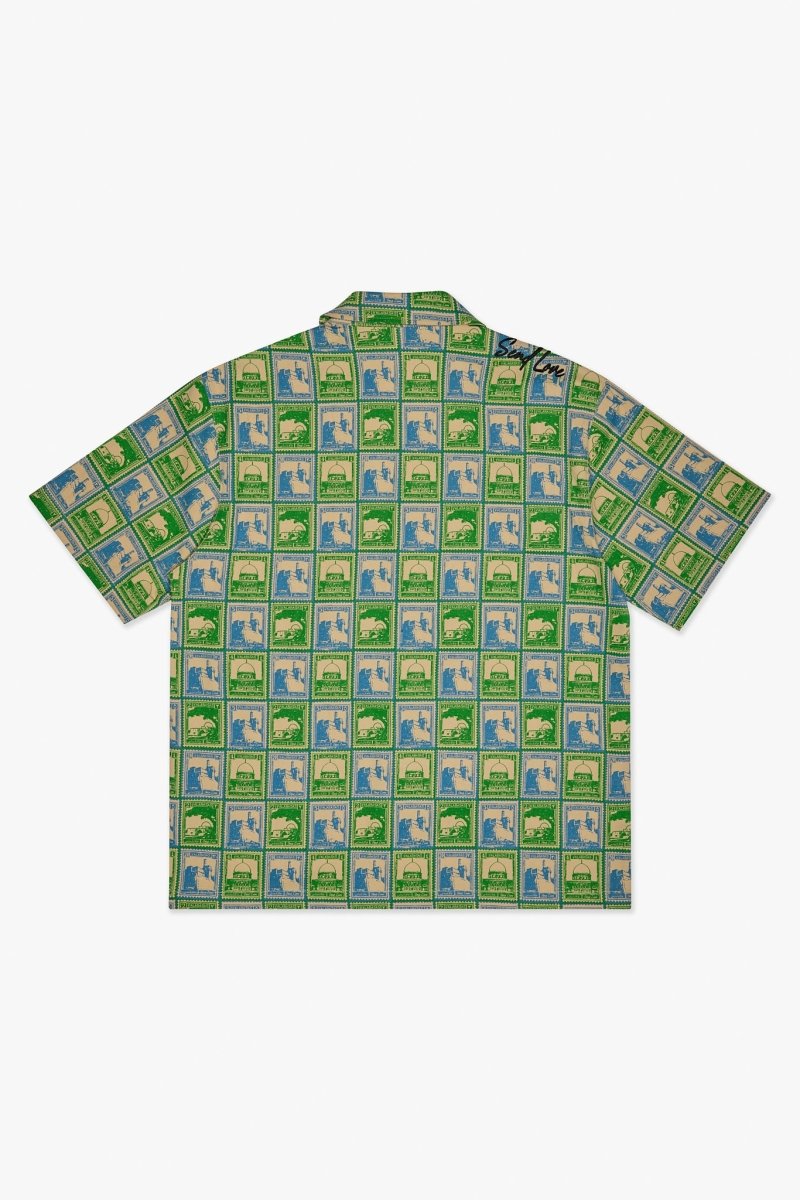 Freedom Button Down Green - Valabasas