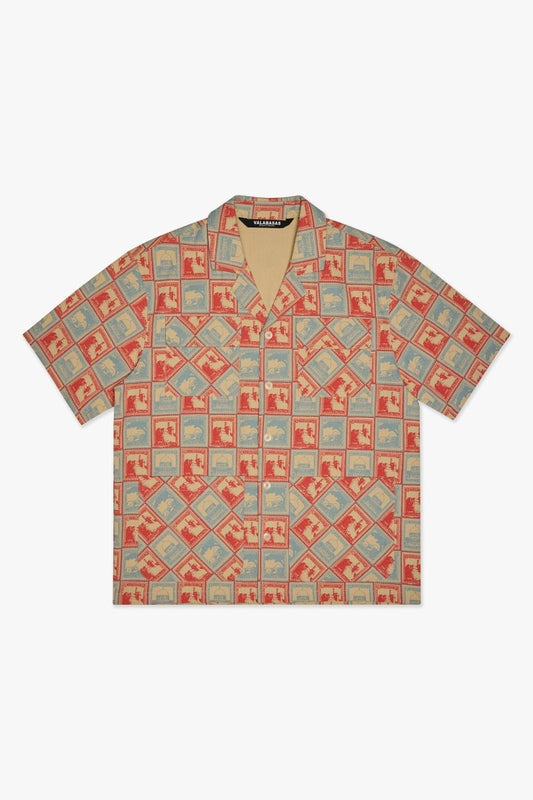 Freedom Button Down Red - Valabasas