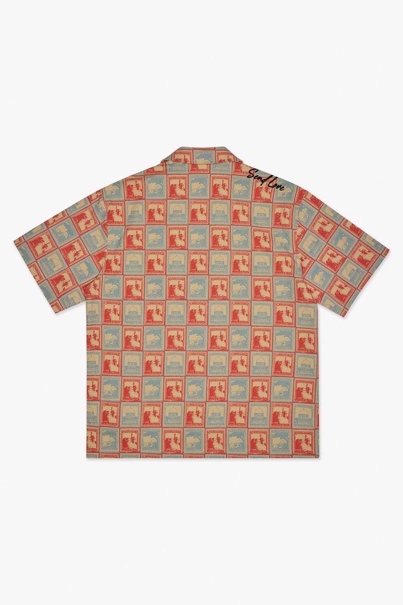 Freedom Button Down Red - Valabasas