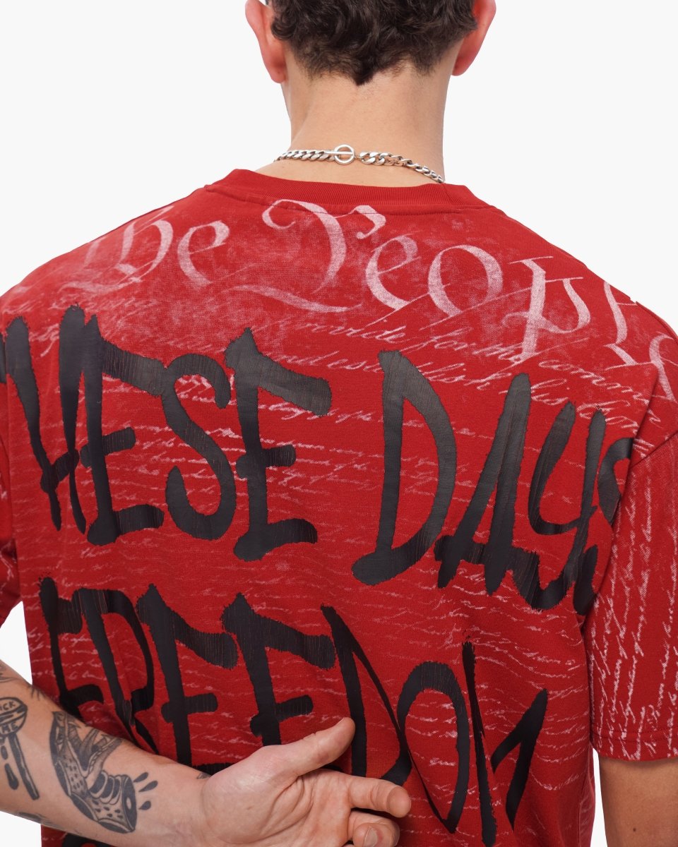 Freedom Tee Rustic Red - Valabasas