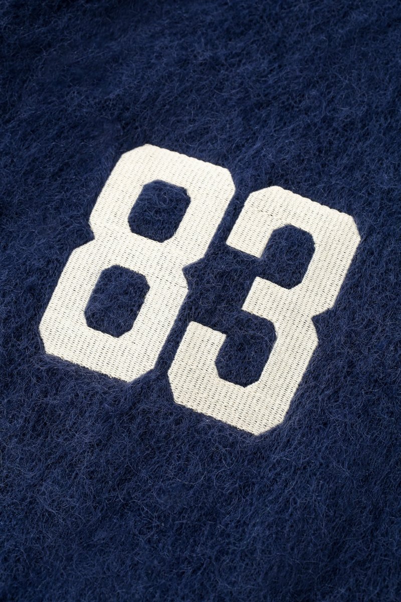 Frene Mohair Sweater – Blue (Mohair Wool Blend) - Valabasas