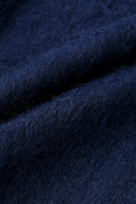 Frene Mohair Sweater – Blue (Mohair Wool Blend) - Valabasas
