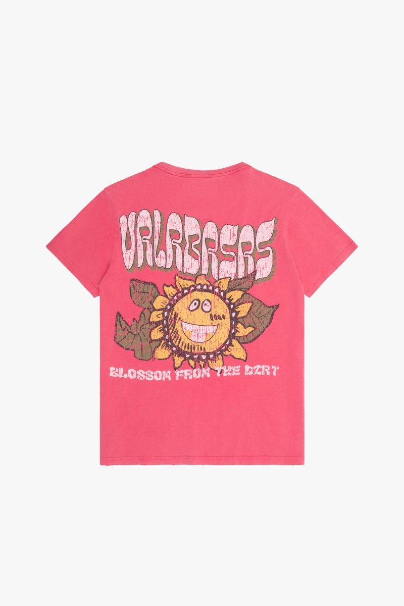 "FROM THE DIRT" TEE VINTAGE RED - Valabasas